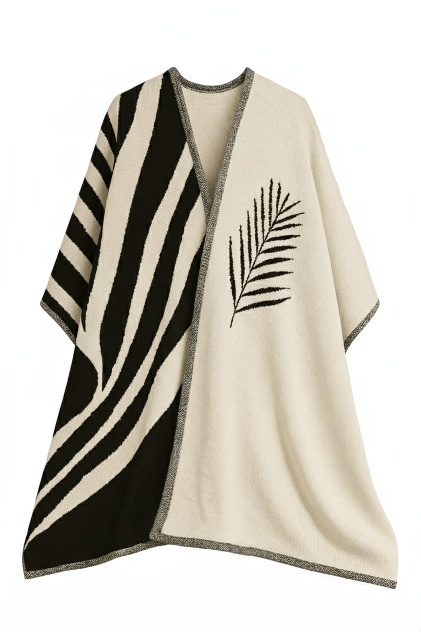 Ruana Raíces “Selva Blanca”