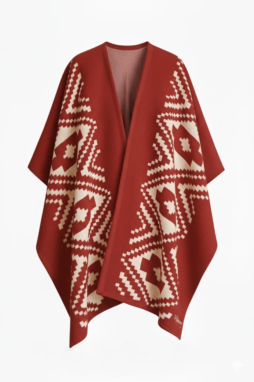 Ruana Raíces “Jaguar Terra”